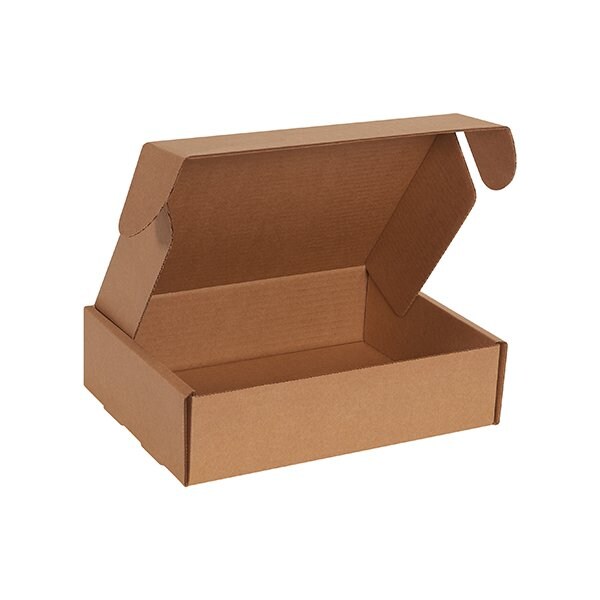 Bsc Preferred 11 1/8 x 8-3/4 x 3'' Kraft Deluxe Literature Mailers, 50PK BUY00014509 - main